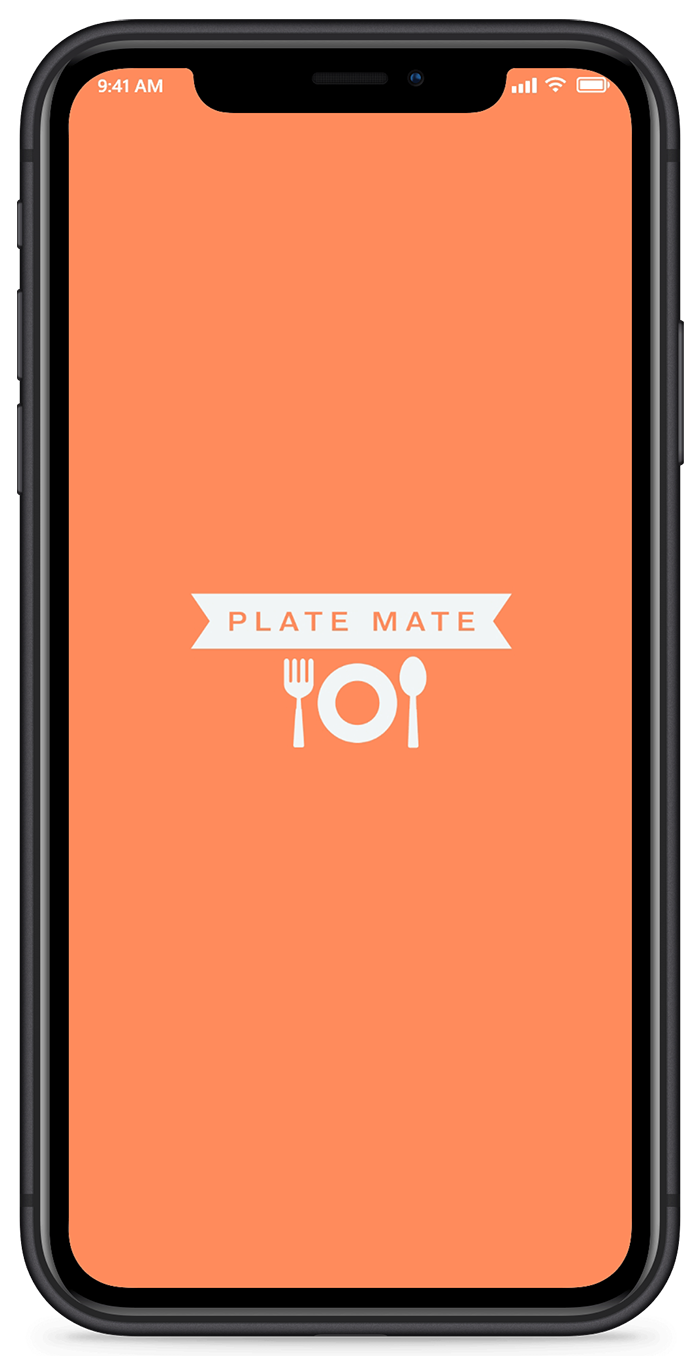 Platemate Logo Screen