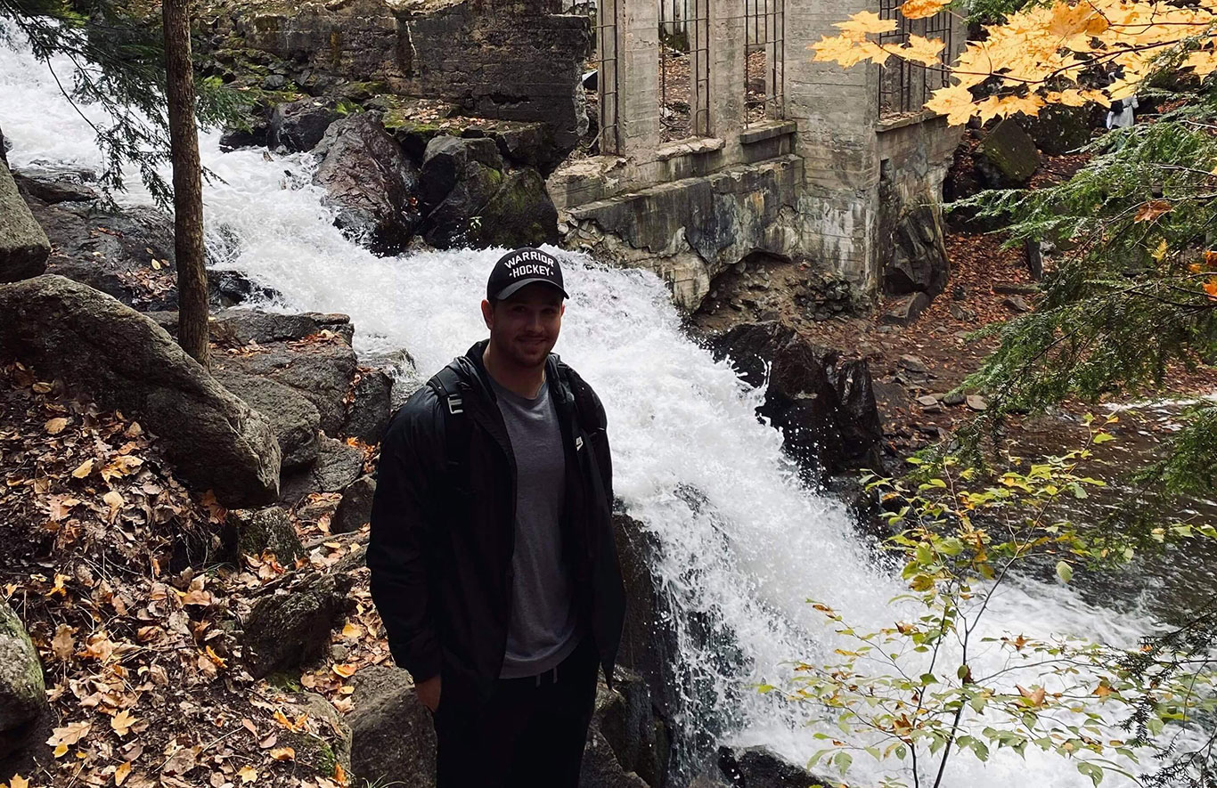 Photo me visiting Gatineau park